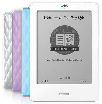 Читалка электронных книг от Kobo - eReader Touch Edition